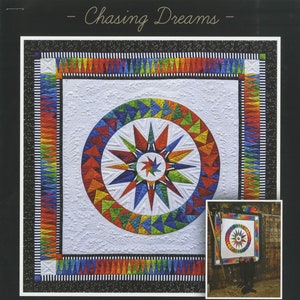 Chasing Dreams Quilt Pattern Foundation Paper Piecing From BeColourful NEW, Please See Description and Pictures For More Information!