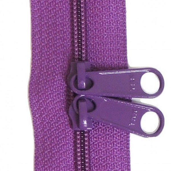 24 Inch Double Slide Zippers With Extra Wide Zipper Tape, 10 Color Choices, From Aunties Two, Please See Description For More Information!