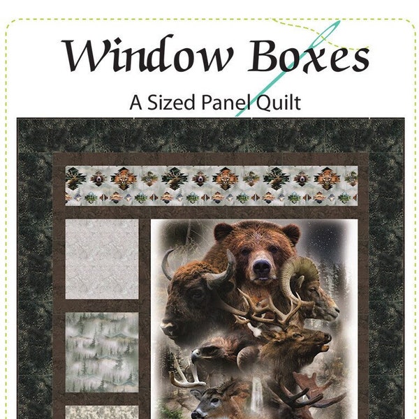Window Boxes Quilt Pattern Etsy