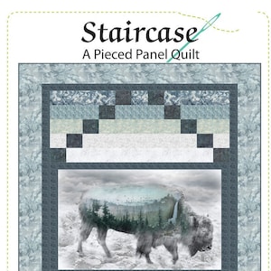 Staircase Quilt Quilting Pattern, From Quilting Renditions BRAND NEW, Please See Description and Pictures For More Information!