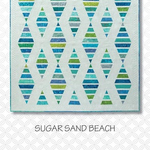 Sugar Sand Beach Quilt Quilting Pattern From Atkinson Designs BRAND NEW, Please See Description and Pictures For More Information!
