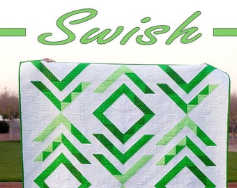 Swish Quilt Quilting Pattern From On Williams Street BRAND NEW, Please See Description and Pictures For More Information!