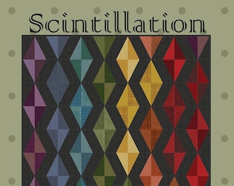 Scintillation Quilt Quilting Pattern From All Through The Night BRAND NEW, Please See Description and Pictures For More Information!