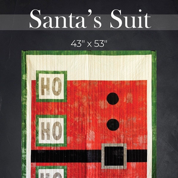 Santa Quilt Pattern - Etsy