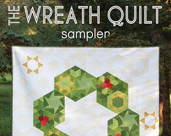 The Wreath Quilt Quilting Pattern, From Krista Moser The Quilted Life BRAND NEW, Please See Description and Pictures For More Information!