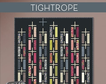 Tightrope Quilt Quilting Pattern From Robin Pickens Quilt Patterns NEW, Please See Description and Pictures For More Information!