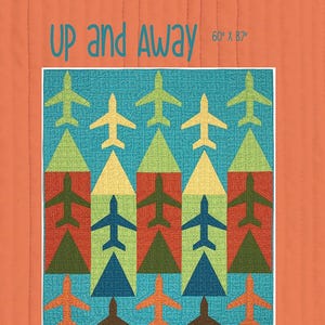 Up and Away Quilt Quilting Pattern From Everyday Stitches BRAND NEW, Please See Description and Pictures For More Information!