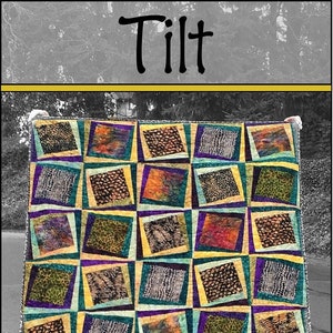 Tilt Quilt Quilting Pattern, From Saginaw Street Quilts BRAND NEW, Please See Description and Pictures For More Information!