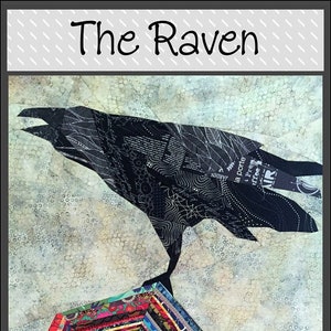 The Raven Quilt Quilting Pattern, From Saginaw Street Quilts BRAND NEW, Please See Description and Pictures For More Information!