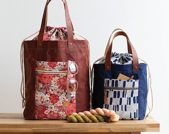 Firefly Tote Bag Purse Sewing Pattern From Noodlehead BRAND NEW, Please See Item Description and Pictures For More Information!