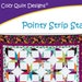 POINTY STRIP STAR Quilting Pattern by Cozy Quilt Designs New - Etsy
