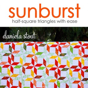 Sunburst Quilt Quilting Pattern, A Paper Pieced Pattern, From Cozy Quilt Designs NEW