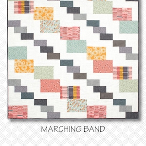 Marching Band Quilt Quilting Pattern From Atkinson Designs BRAND NEW, Please See Description and Pictures For More Information!