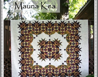 Maunea Kea BOM Quilt Quilting Pattern From Whirligig Designs BRAND NEW, Please See Item Description and Pictures For More Info!