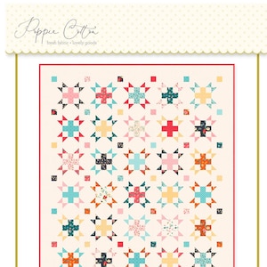 Threads of Love Quilt Quilting Pattern From Poppie Cotton BRAND NEW, Please See Description and Pictures For More Information!