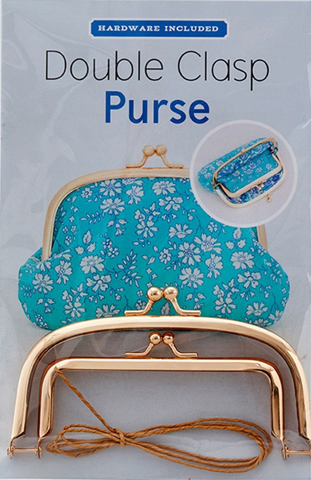 Double Clasp Purse Kit Sewing Pattern From Zakka Workshop BRAND NEW, Please See Description and ...