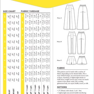 Pietra Pants and Shorts Sewing Pattern Sizes 0-20 From - Etsy