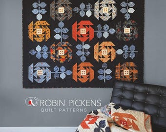 Pasadena Roses Quilt Quilting Pattern From Robin Pickens Quilt Patterns NEW, Please See Description and Pictures For More Information!