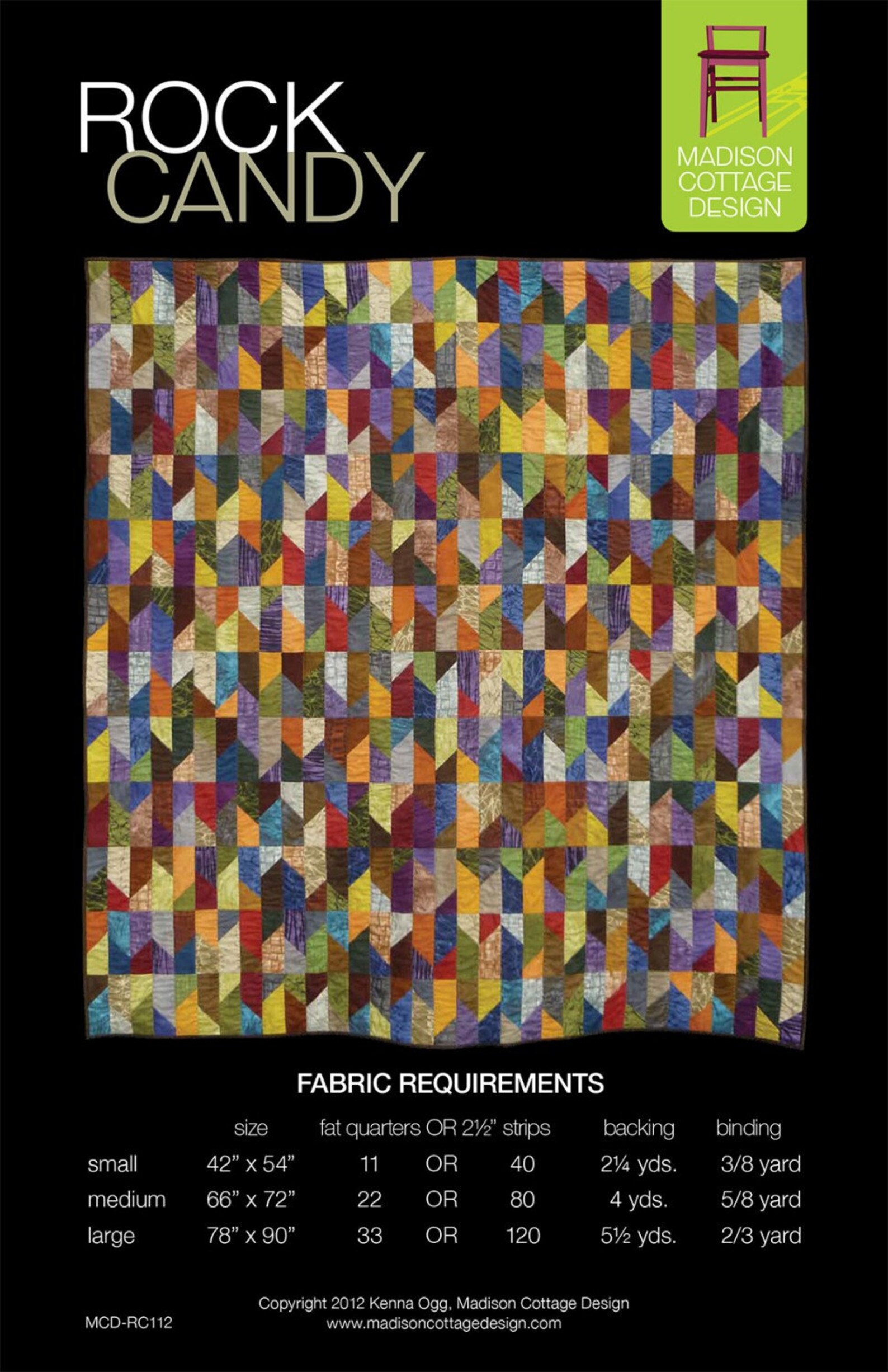 Rock Candy Quilt A Quilting Pattern From Madison Cottage Etsy