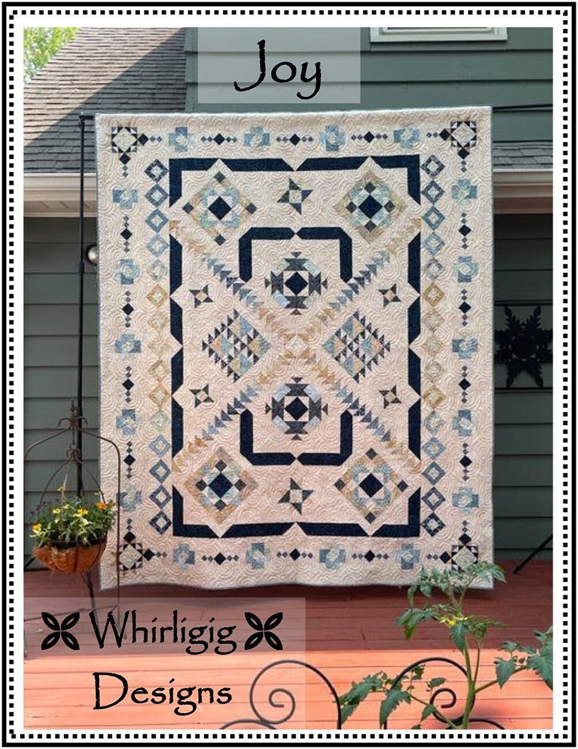 Joy Quilt Quilting Pattern From Whirligig Designs BRAND NEW Etsy