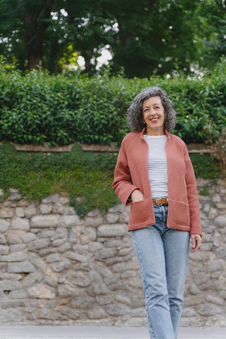 Brunswick Jacket Sewing Pattern, Make Sizes 0 to 20, From Liesl ...