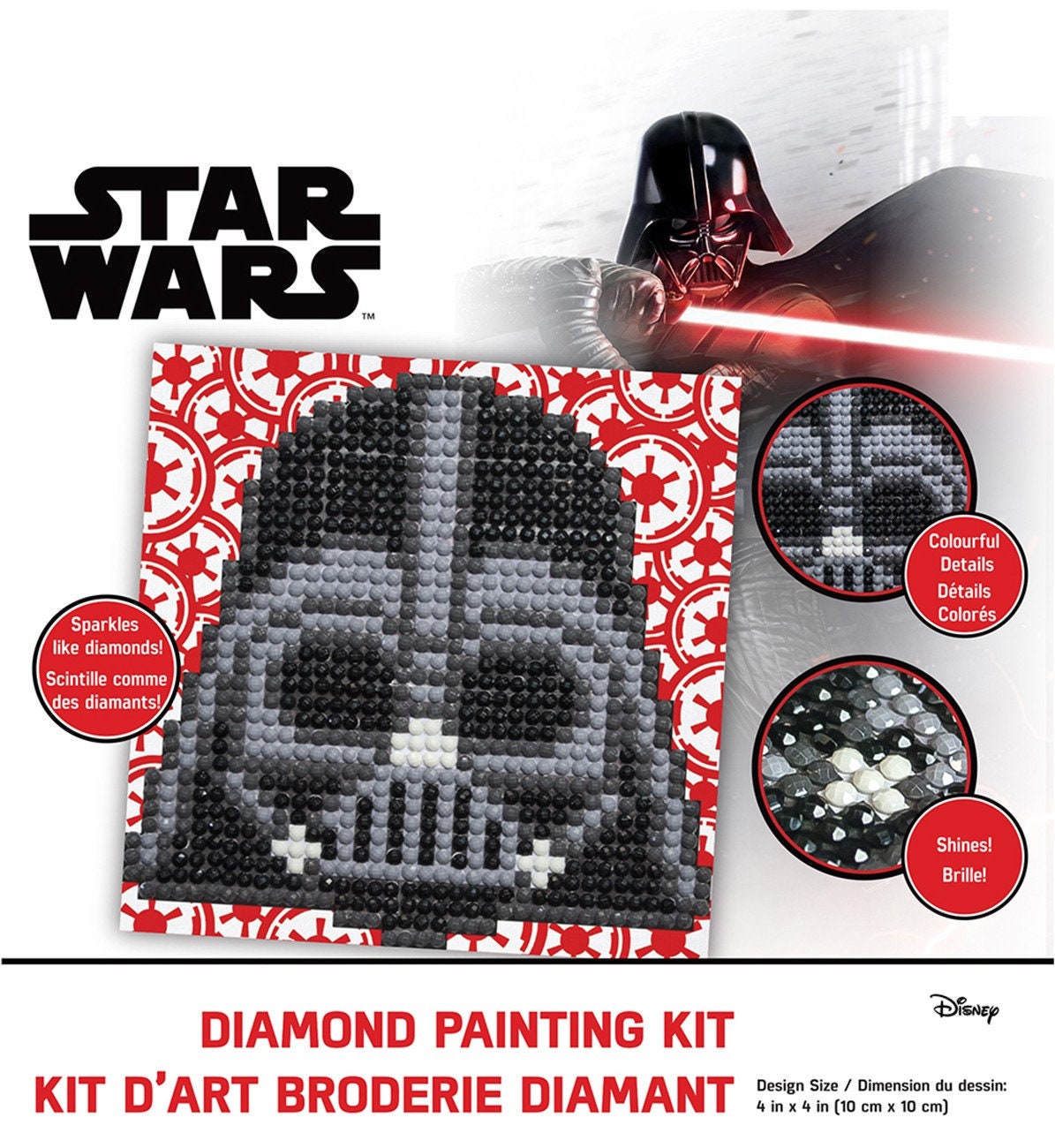AB Diamond Painting Star Wars Novelty Darth Vader Album Collection Empire  Nightmare Cross Stitch Mosaic Art 5D DIY Home Decor