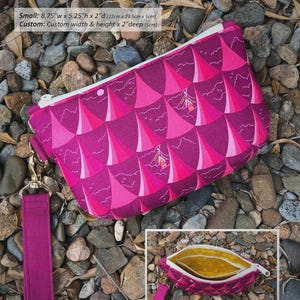 Darcie Pouch Sewing Pattern, From Andrie Designs BRAND NEW, Please See Description and Pictures For More Information!