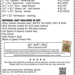 Hello Spring Table Runner Pattern, From Primitive Gatherings BRAND NEW ...