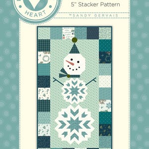 Frosty Quilt Pattern, From Pieces From My Heart BRAND NEW, Please See Description and Pictures For More Information!