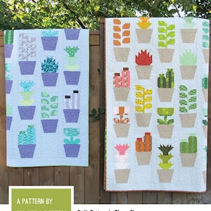 Greenhouse Sampler Patchwork Quilt Quilting Pattern, From Elizabeth Hartman NEW,  Please See Description and Pictures For More Information
