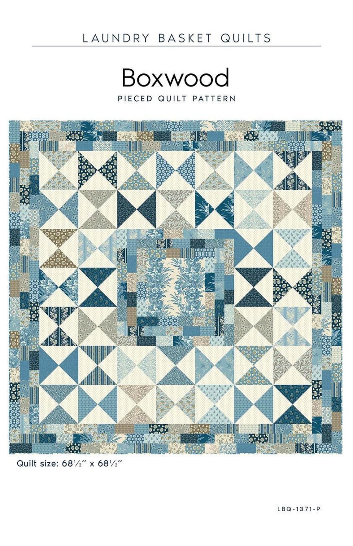 Boxwood Pattern Boxwood Quilt Quilting Pattern From Laundry Basket Quilts BRAND NEW ...