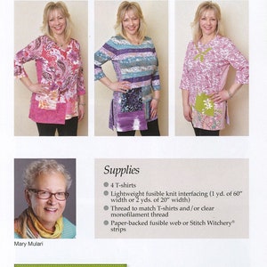 Take Four Tunic Sewing Pattern From Mary Mulari Designs Productions ...