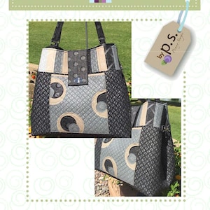Mega Bow Tucks Tote Bag Sewing and Quilting Pattern From Quilts Illustrated NEW, Please See Description and Pictures For More Information!