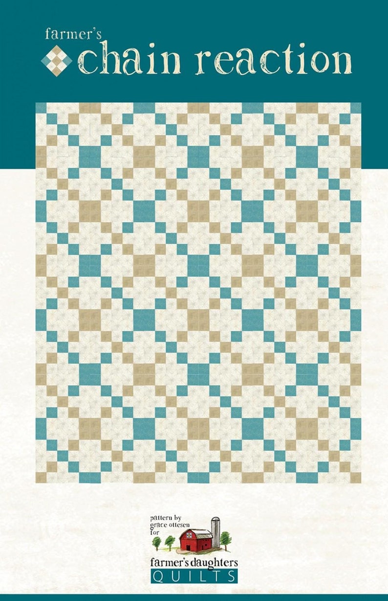 Farmer's Chain Reaction Quilt Quilting Pattern From Farmers Daughter ...