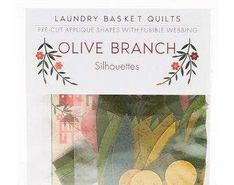 Silhouettes Olive Branch Applique Kit From Laundry Basket Quilts BRAND NEW, Please See Description and Pictures For More Information!