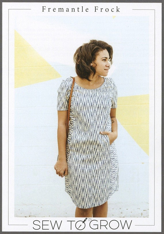 Fermantle Frock - Paper Pattern - Sew to Grow Fermantle Frock - Paper Pattern - Sew to Grow