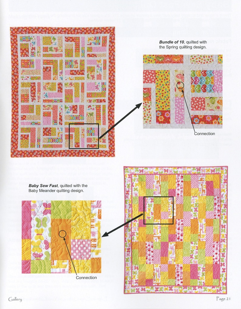 Edge to Edge Quilting on Your Embroidery Machine Book 2nd Etsy