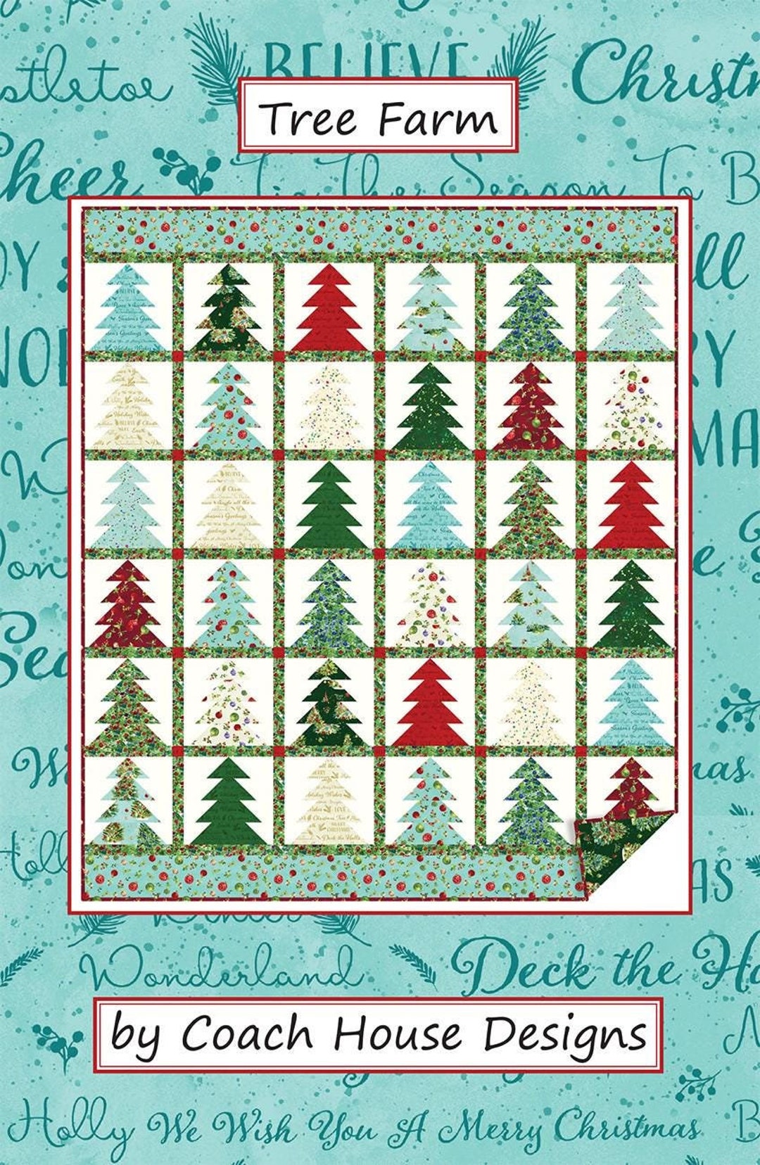 Tree Farm Quilt Quilting Pattern From Coach House Quilt Designs BRAND ...