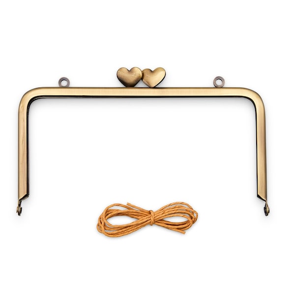 Gold Heart Clasp Purse Refill From Zakka Workshop BRAND NEW, Please See Description and Pictures For More Information!