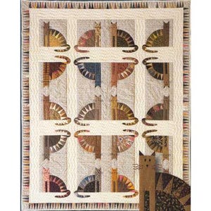 Sawtooth Cats Quilt Quilting Pattern, From The City Stitcher BRAND NEW, Please See Item Description and Pictures For More Information!