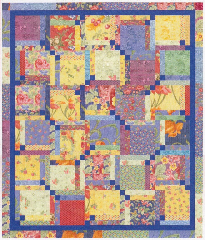 Cake Mix Quilt Quilting and Sewing Pattern From Cozy Quilt Etsy