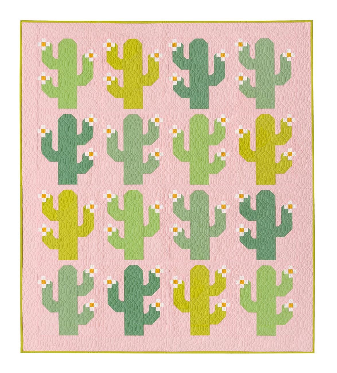 Simplicity Cactus Pattern Oh My Cacti Cactus Quilt Quilting Pattern From Pen and Paper Patterns ...