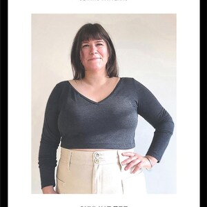 Skyline Tee Curvy Fit Sewing Pattern, Sizes 16-34, From Sew House Seven BRAND NEW, Please See Description and Pictures For More Information!