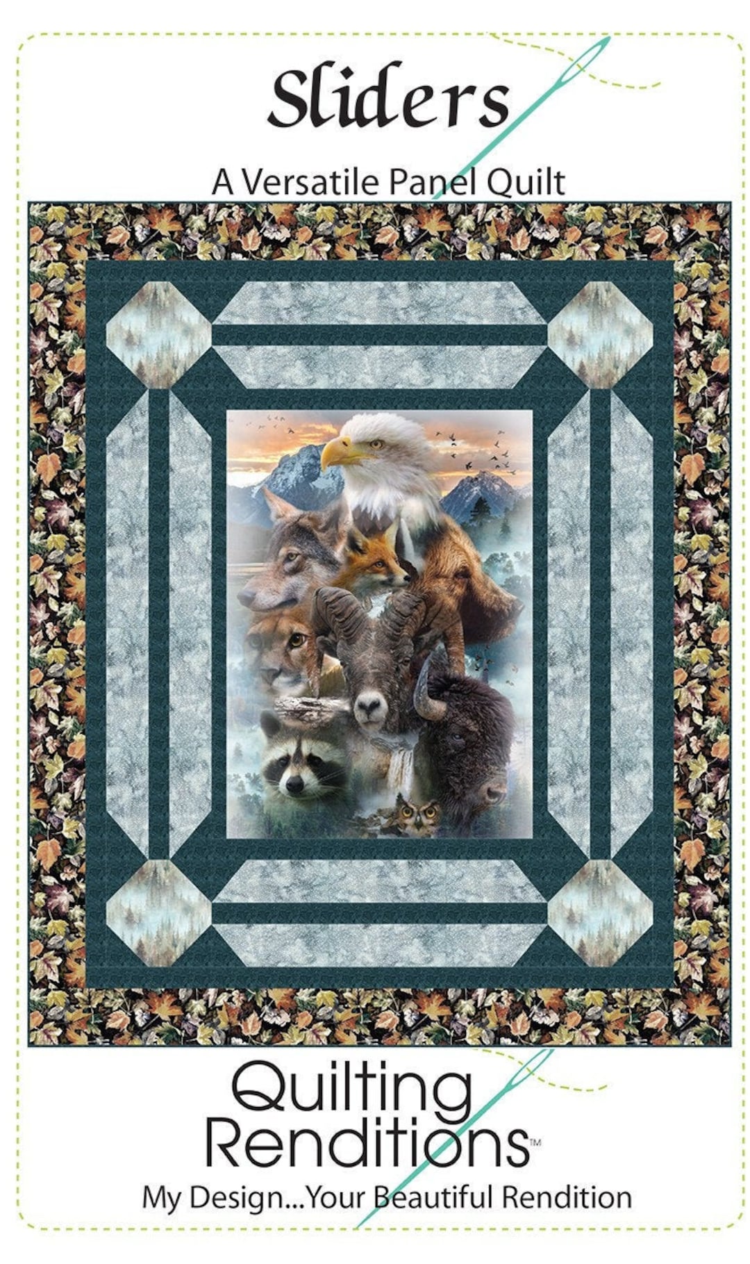 Sliders Quilt Quilting Pattern, From Quilting Renditions BRAND NEW ...