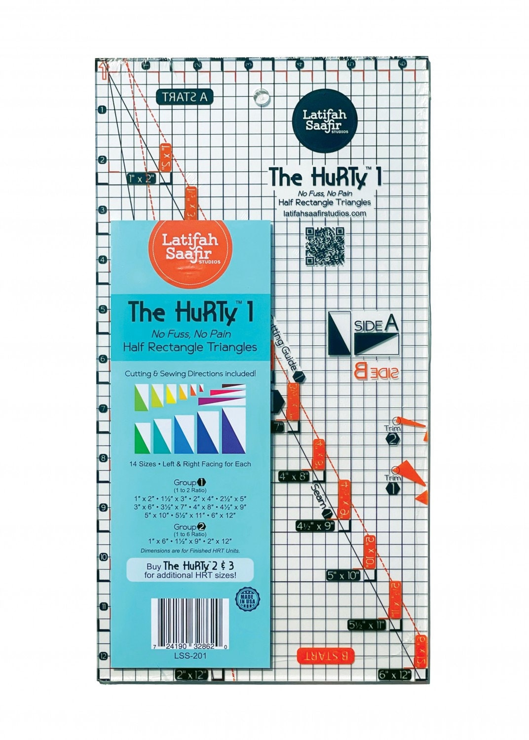 Arc, Half Circle Quilting Ruler, 6 and 4 Set, Longarm or Sit Down Quilting,  Made in the USA, Available for High or Low Shank Machines. 