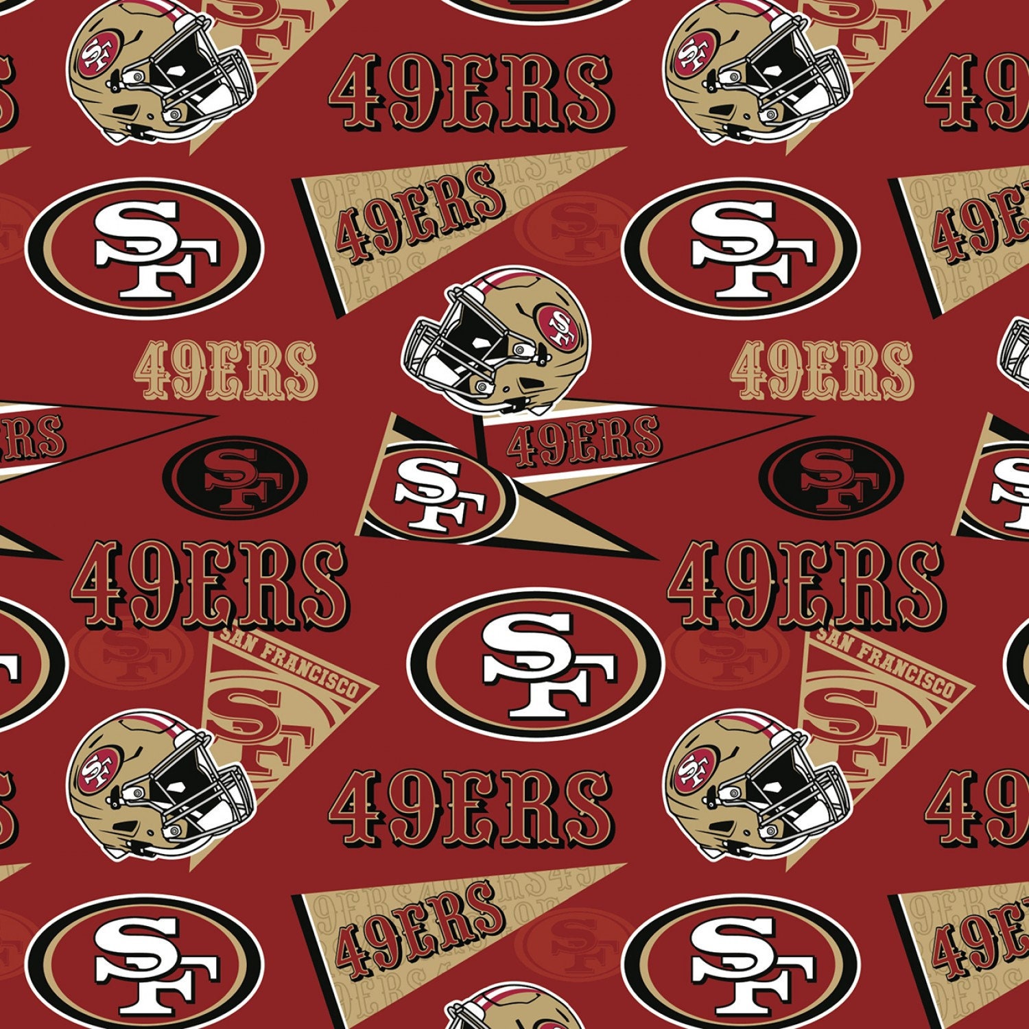 San Francisco 49ers Football Cake Topper Decoration Party Supplies 