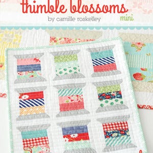 Spools Mini Quilt Quilting Pattern, From Thimble Blossoms BRAND NEW, Please See Description and Pictures For More Information!