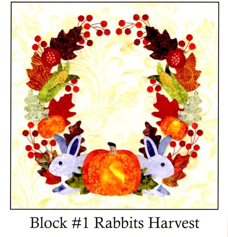 Please See Description and Pictures for more information! Baltimore Autumn BOM Applique Quilt Pattern From P3 Designs BRAND NEW