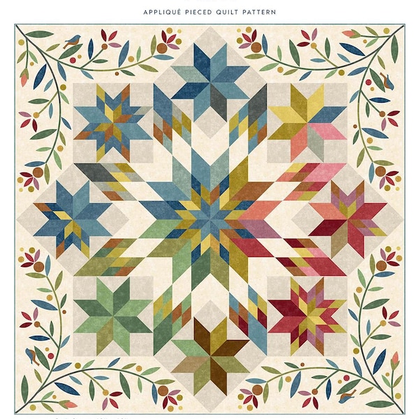 Juliet Quilt Quilting Pattern From Laundry Basket Quilts BRAND NEW, Please See Description and Pictures For More Information!