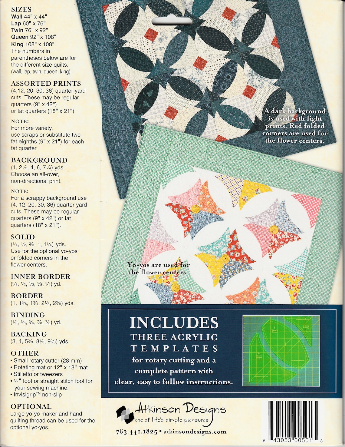 Winner's Bouquet Quilt Quilting Pattern With Templates Etsy